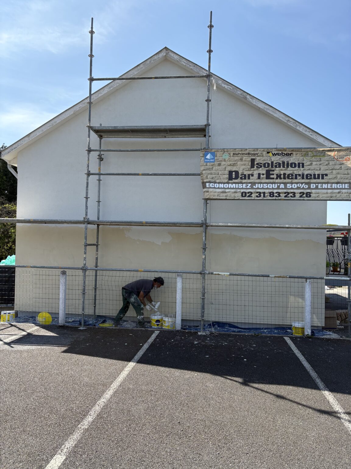 Isolation facade extérieur caen IPE